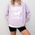 Horse Riding Teacher Rider Lover Equestrian Men Women Kids Comfort Colors Sweatshirt Orchid