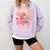 Howdy Pre-K Cowgirls Teacher Back To School Comfort Colors Sweatshirt Orchid Howdy Pre-K Cowgirls Teacher Back To School Comfort Colors Sweatshirt Orchid