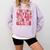 I'm So Berry Glad You Are Strawberry Elementary Teacher Comfort Colors Sweatshirt Orchid