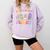 Inclusion Isn't Scary Ghost Halloween SLP Sped Teacher Comfort Colors Sweatshirt Orchid Inclusion Isn't Scary Ghost Halloween SLP Sped Teacher Comfort Colors Sweatshirt Orchid