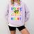 I Am Their Voice They Are My Heart Autism Awareness Teacher Comfort Colors Sweatshirt Orchid