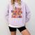 It's A Bootiful Day For Learning Cute Teacher Halloween Comfort Colors Sweatshirt Orchid