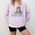 Just Anotter School Day Cute Otter Lover Teacher Student Comfort Colors Sweatshirt Orchid