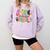Kids Back To School Teachers Special Education Dream Team Comfort Colors Sweatshirt Orchid