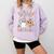 Kindergarten Boo Crew Halloween Floral Ghost Kinder Teacher Comfort Colors Sweatshirt Orchid Kindergarten Boo Crew Halloween Floral Ghost Kinder Teacher Comfort Colors Sweatshirt Orchid