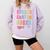 KINDERGARTEN ROCKS Teacher Crew Rock Star Kinder Team Comfort Colors Sweatshirt Orchid KINDERGARTEN ROCKS Teacher Crew Rock Star Kinder Team Comfort Colors Sweatshirt Orchid