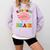 Kiss Your Brain Calm Mindset Teacher Kids Boys Girls Women Comfort Colors Sweatshirt Orchid Kiss Your Brain Calm Mindset Teacher Kids Boys Girls Women Comfort Colors Sweatshirt Orchid