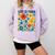 Leer Es Poder Cute Floral Boho Spanish Teacher Reading Comfort Colors Sweatshirt Orchid Leer Es Poder Cute Floral Boho Spanish Teacher Reading Comfort Colors Sweatshirt Orchid