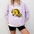 Let's Taco Bout Learning Back To School Teacher Kids Comfort Colors Sweatshirt Orchid