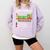 Can I Lick It Periodic Table Shirt Science Chemistry Teacher Comfort Colors Sweatshirt Orchid