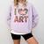 I Love Art Artist Painter Colorful Painting Art Teacher Comfort Colors Sweatshirt Orchid I Love Art Artist Painter Colorful Painting Art Teacher Comfort Colors Sweatshirt Orchid