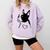 I Love My Boston Terrier Dog With Heart Comfort Colors Sweatshirt Orchid