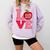 Love Kindergarten Cute Apple School Teacher Comfort Colors Sweatshirt Orchid Love Kindergarten Cute Apple School Teacher Comfort Colors Sweatshirt Orchid