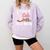 I Love Math Cats And Coffee Heart Mathematics Teacher Comfort Colors Sweatshirt Orchid