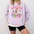 Maestra Pantasmas Conchas Teacher Mexican Halloween Comfort Colors Sweatshirt Orchid Maestra Pantasmas Conchas Teacher Mexican Halloween Comfort Colors Sweatshirt Orchid