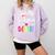 Matching Co-Teacher Best Friend She's My Bestie Work Team Comfort Colors Sweatshirt Orchid Matching Co-Teacher Best Friend She's My Bestie Work Team Comfort Colors Sweatshirt Orchid