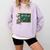 Do The Math 67 Meme Joke Halloween Skeleton Math Teacher Comfort Colors Sweatshirt Orchid