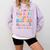 The Math Ain't Mathin Show Your Work Math Teacher Crew Comfort Colors Sweatshirt Orchid The Math Ain't Mathin Show Your Work Math Teacher Crew Comfort Colors Sweatshirt Orchid