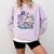 Microscope Flower Butterfly Biology Science Teacher Student Comfort Colors Sweatshirt Orchid Microscope Flower Butterfly Biology Science Teacher Student Comfort Colors Sweatshirt Orchid
