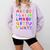Monster ABC Cute Alphabet Halloween Teacher Costume Kids Comfort Colors Sweatshirt Orchid Monster ABC Cute Alphabet Halloween Teacher Costume Kids Comfort Colors Sweatshirt Orchid