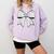 Music Notes Coquette Bow Music Teacher School Musician Band Comfort Colors Sweatshirt Orchid