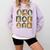 Music Teacher Orchestra Spooky Halloween Ghost Band Comfort Colors Sweatshirt Orchid