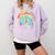 Musical Teacher Teaching Music Is My Jam Rainbow Tie Dye Comfort Colors Sweatshirt Orchid Musical Teacher Teaching Music Is My Jam Rainbow Tie Dye Comfort Colors Sweatshirt Orchid
