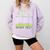 Nerdy Math Lovers Geometry Pun Mathematics Teachers Comfort Colors Sweatshirt Orchid