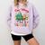 One Merry Teacher Groovy Christmas Tree Pjs Xmas Teacher Comfort Colors Sweatshirt Orchid One Merry Teacher Groovy Christmas Tree Pjs Xmas Teacher Comfort Colors Sweatshirt Orchid