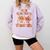 One Thankful Teacher Fall Leaves Thanksgiving Retro Comfort Colors Sweatshirt Orchid One Thankful Teacher Fall Leaves Thanksgiving Retro Comfort Colors Sweatshirt Orchid