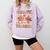 One Thankful Teacher Thanksgiving Groovy Fall Autumn Teacher Comfort Colors Sweatshirt Orchid One Thankful Teacher Thanksgiving Groovy Fall Autumn Teacher Comfort Colors Sweatshirt Orchid