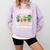 PARA Crew School Cactus Team PARA Teacher Squad For Men Women Kids Comfort Colors Sweatshirt Orchid PARA Crew School Cactus Team PARA Teacher Squad For Men Women Kids Comfort Colors Sweatshirt Orchid