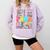 Para Paraprofessional Paraeducator Teacher Back To School Comfort Colors Sweatshirt Orchid Para Paraprofessional Paraeducator Teacher Back To School Comfort Colors Sweatshirt Orchid