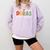 Paras Make It Possible Teacher Paraprofessional Paraeducator Comfort Colors Sweatshirt Orchid