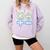 PEMDAS Please Excuse My Dear Aunt Sally Math Teacher Comfort Colors Sweatshirt Orchid