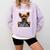 Personal Stalker I'Ll Follow You Wherever You Go Yorkie Comfort Colors Sweatshirt Orchid