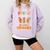 My Pre-K Kids Are Smart Cookies Christmas Teacher Comfort Colors Sweatshirt Orchid