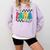 Pre-K Paraprofessional Teacher Back To School Vibes Comfort Colors Sweatshirt Orchid Pre-K Paraprofessional Teacher Back To School Vibes Comfort Colors Sweatshirt Orchid