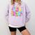 Preppy Fifth Grade Back To School 5th Grade Teacher Girl Boy Comfort Colors Sweatshirt Orchid Preppy Fifth Grade Back To School 5th Grade Teacher Girl Boy Comfort Colors Sweatshirt Orchid