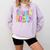 Preppy Seventh Grade Back To School 7th Grade Teachers Girls Comfort Colors Sweatshirt Orchid Preppy Seventh Grade Back To School 7th Grade Teachers Girls Comfort Colors Sweatshirt Orchid