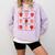 Preschool Is My Jam Strawberry Teacher First Day Of School Comfort Colors Sweatshirt Orchid