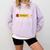 Progress Over Perfection Motivational Back To School Teacher Comfort Colors Sweatshirt Orchid