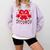 Red Ribbon Week Awareness For Students And Teachers Men Women Girls Kids Comfort Colors Sweatshirt Orchid
