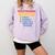 Relationship Status Single Married Hot Teacher Comfort Colors Sweatshirt Orchid