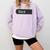 Retro ABCD Teacher Tour Kindergarten Teacher Back To School Comfort Colors Sweatshirt Orchid