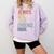 Retro ALways Cite Your Evidence Bruh ELA Teacher For Men Women Kids Comfort Colors Sweatshirt Orchid
