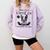 Retro Boston Terrier Coffee Dog Mom Coffee Lover Comfort Colors Sweatshirt Orchid