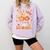 Retro Fall In Love With Learning Pumpkin Leaf Teacher Autumn Comfort Colors Sweatshirt Orchid Retro Fall In Love With Learning Pumpkin Leaf Teacher Autumn Comfort Colors Sweatshirt Orchid