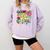 Retro First Grade Teacher Disco Ball Coquette Back To School Comfort Colors Sweatshirt Orchid Retro First Grade Teacher Disco Ball Coquette Back To School Comfort Colors Sweatshirt Orchid