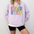 Retro Kindergarten Dream Team Back To School Teacher Kids Comfort Colors Sweatshirt Orchid Retro Kindergarten Dream Team Back To School Teacher Kids Comfort Colors Sweatshirt Orchid